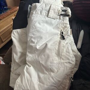 Women's White Trespass Ski Pants Size Small